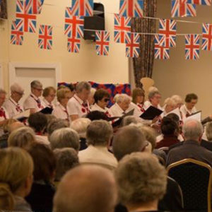 Evergreens Choir - 100yr Commemoration Evening - 10th November 2018.