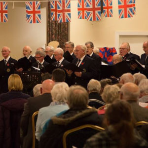 Irlam Male Voice Choir - 100yr Commemoration Evening - 10th November 2018.