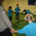 Beavers group activities in the Scout Centre.