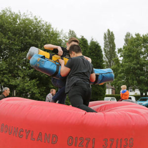 Bouncyland challenges the youngsters - Carnival 2017.