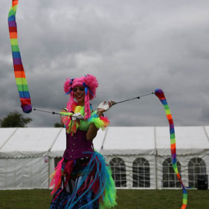 Standing Tall - Circus Skills -Carnival 2017.
