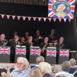 Queen's Platinum Jubilee - band playing June 2022 celebrations