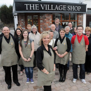 Some of the staff and volunteers who provide a warm and welcoming service.