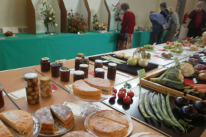 Annual Village Show hosted by the local Chrysanthemum Horticultural Society