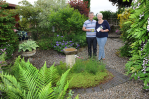 One of the 10 gardens in the Garden Safari trail - June 2016