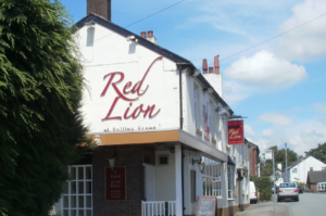 Red Lion Pub on Manchester Road, Hollins Green