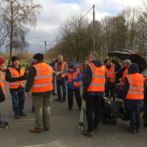 Community Plan Litter Pick action day - February 2019.