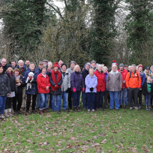 Winter Guided Walk hosted by the Community Plan Group - Jan 2019.